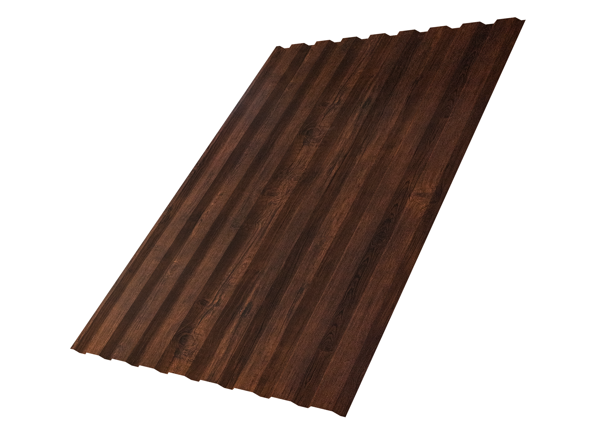 Профнастил С20A 0,45 Print Premium Cherry Wood Dark FTC