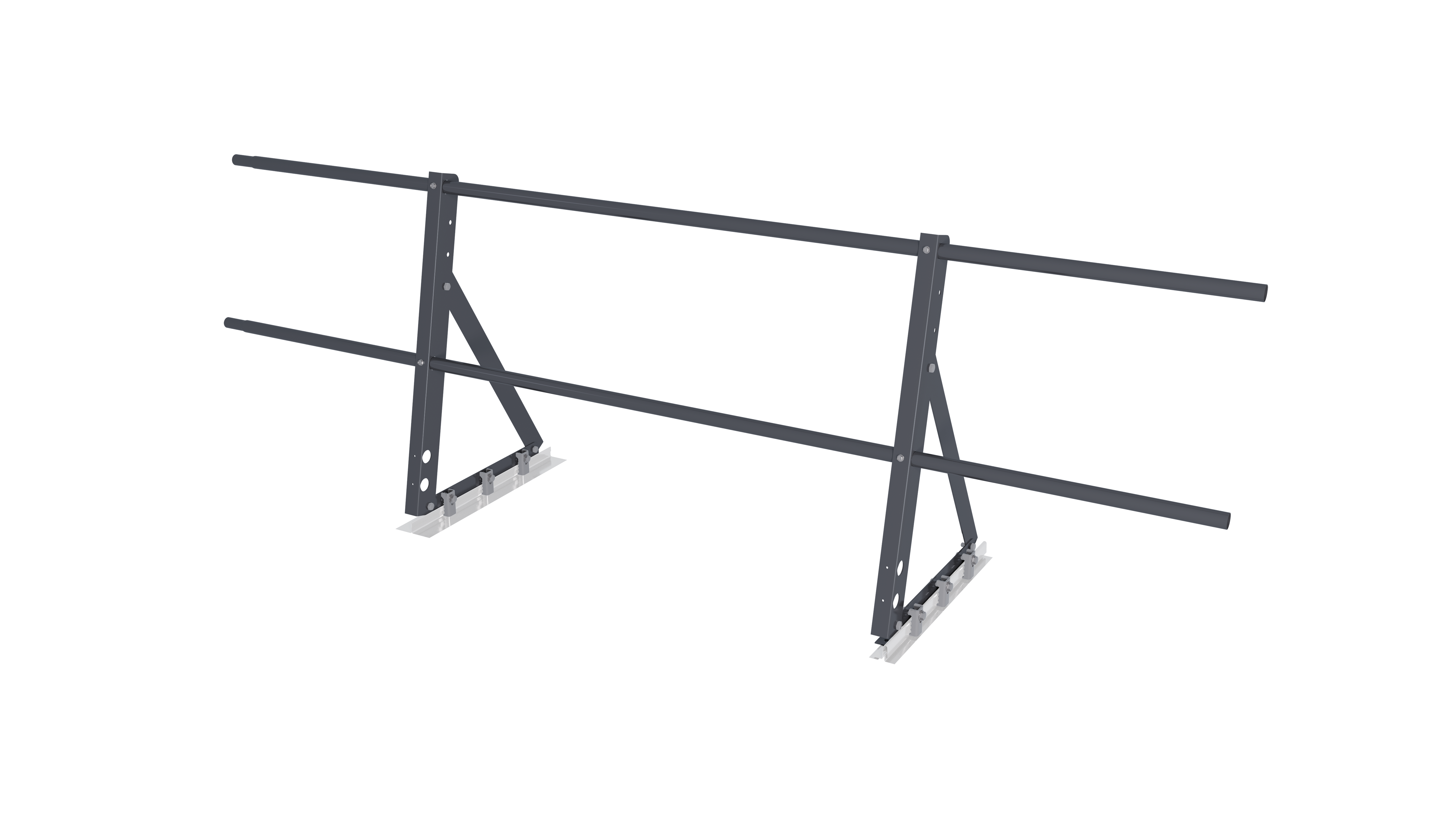 Ограждение кровельное на фальц Optima 0,65х2м RAL 7024