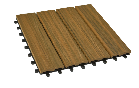 Паркет садовый CM Garden Modern 300х300мм patina teak (патина тик) (уп 11шт)