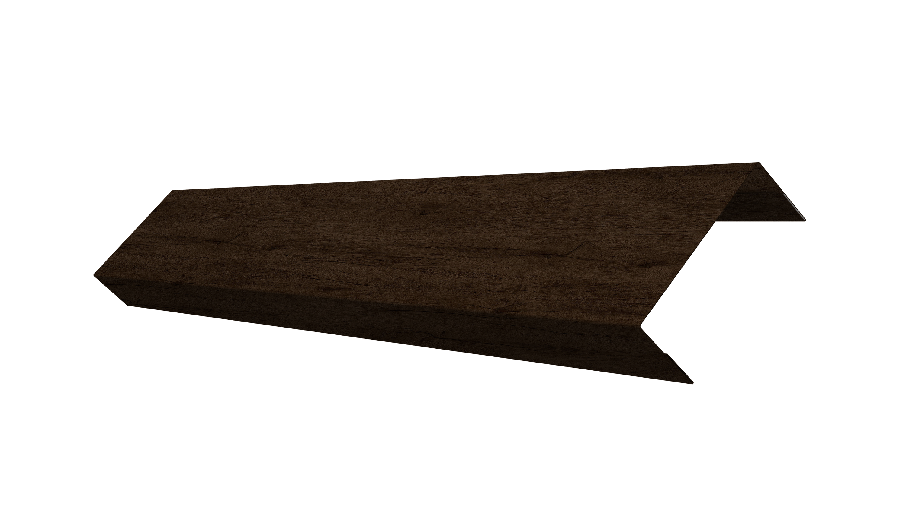 Ламель обратная 50 забора жалюзи Texas 0,45 Print Elite Antique Wood