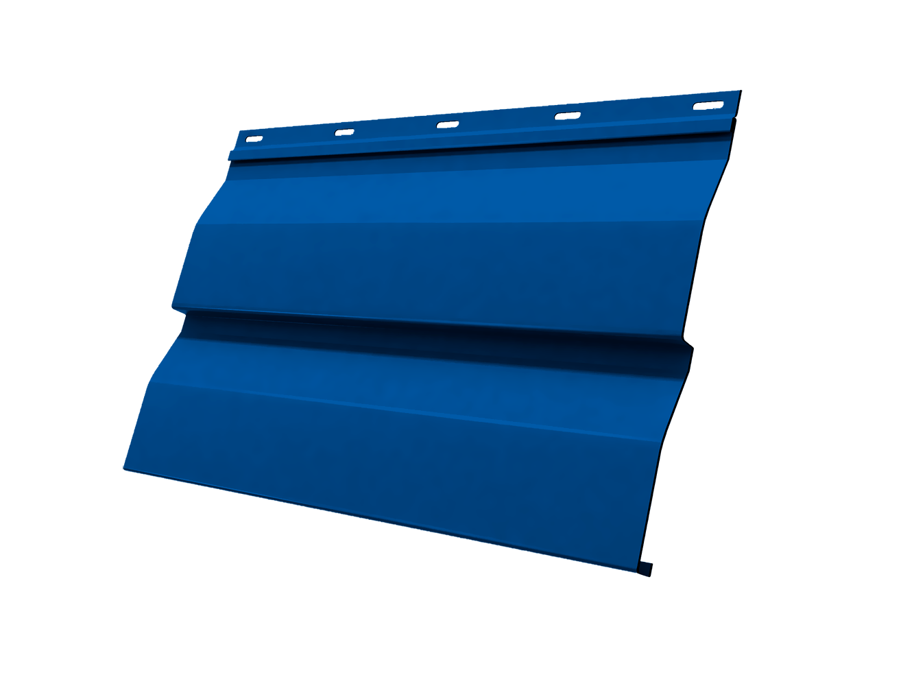 Корабельная доска НН 0,261 0,5 Satin с пленкой RAL 5005 сигнальный синий