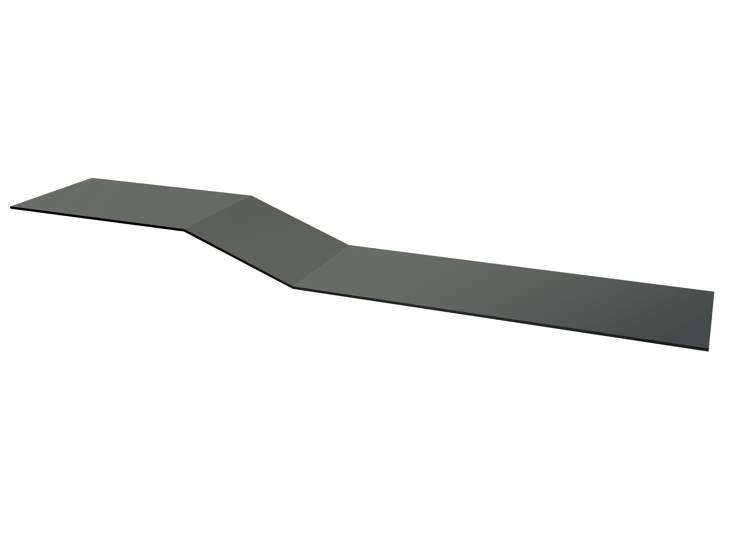 Планка крепежная фальц 0,45 PE с пленкой RAL 7005 мышино-серый (3м)