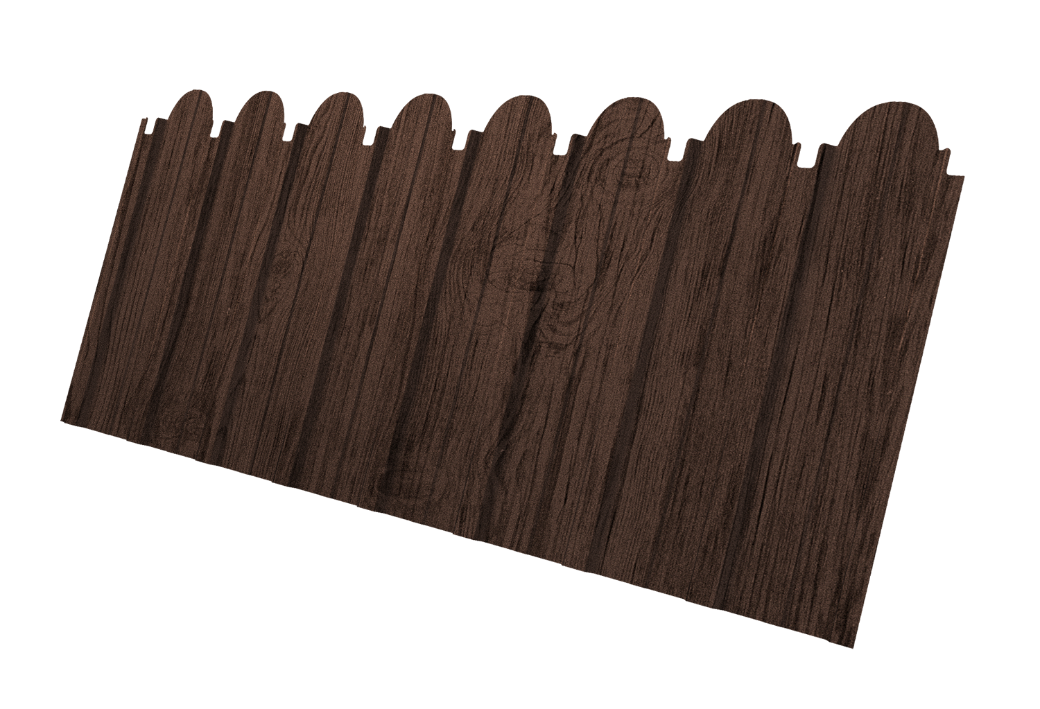 Профнастил C10A фигурный 0,45 Print-Double Premium Antique Wood