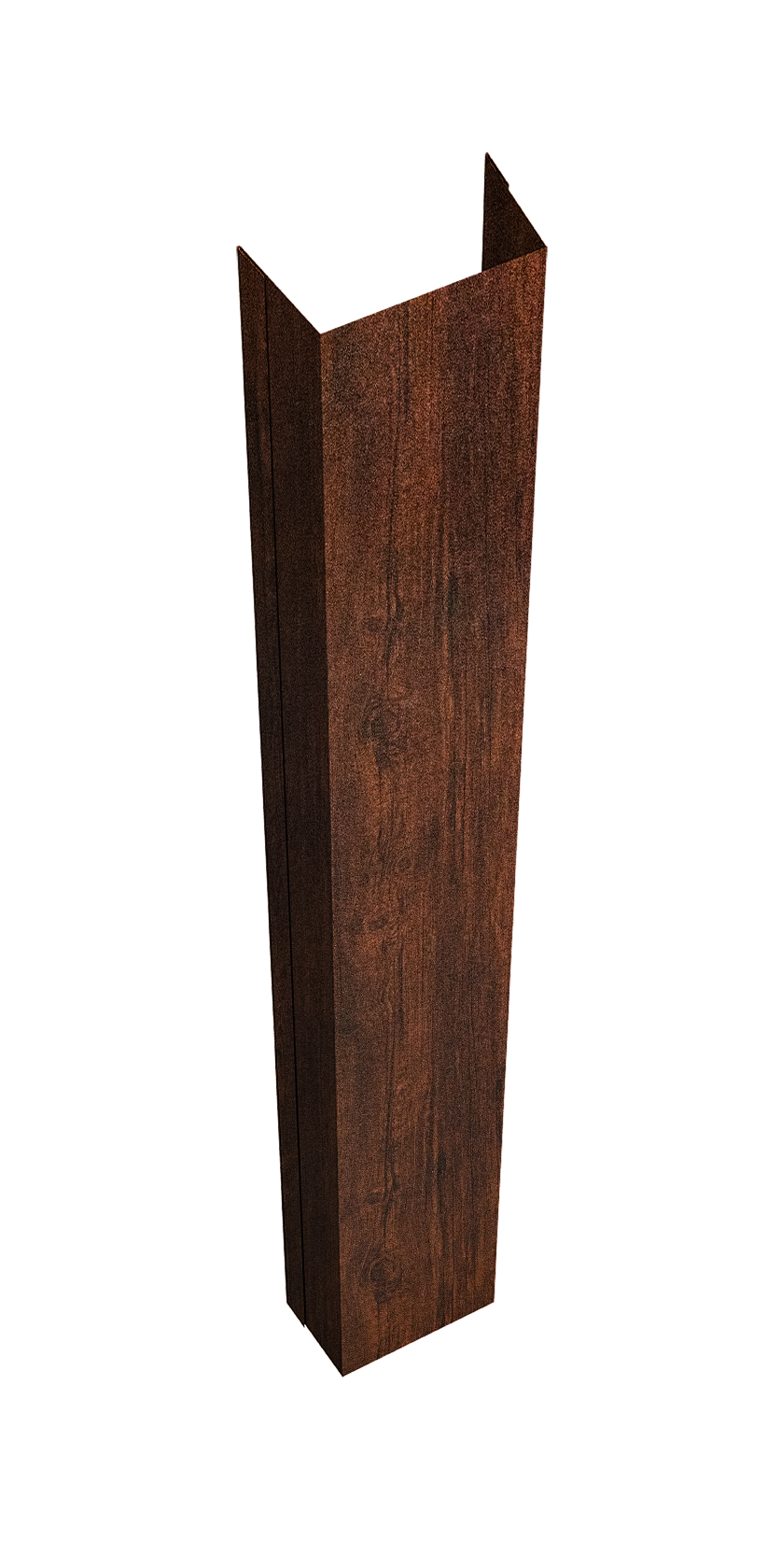 Крепежная планка нижняя Texas 0,45 Print-Double Premium Cherry Wood Dark F (2м)