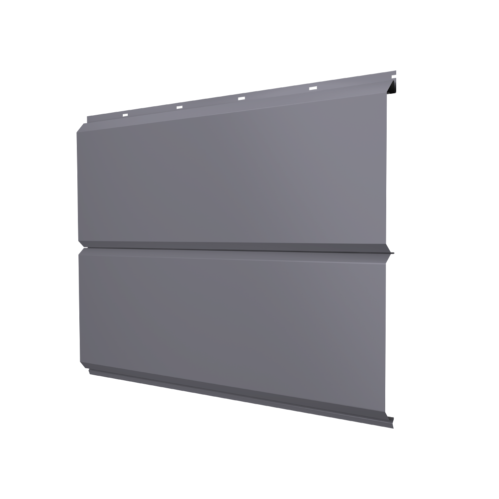 ЭкоБрус new 0,5 Satin с пленкой RAL 7004 сигнальный серый