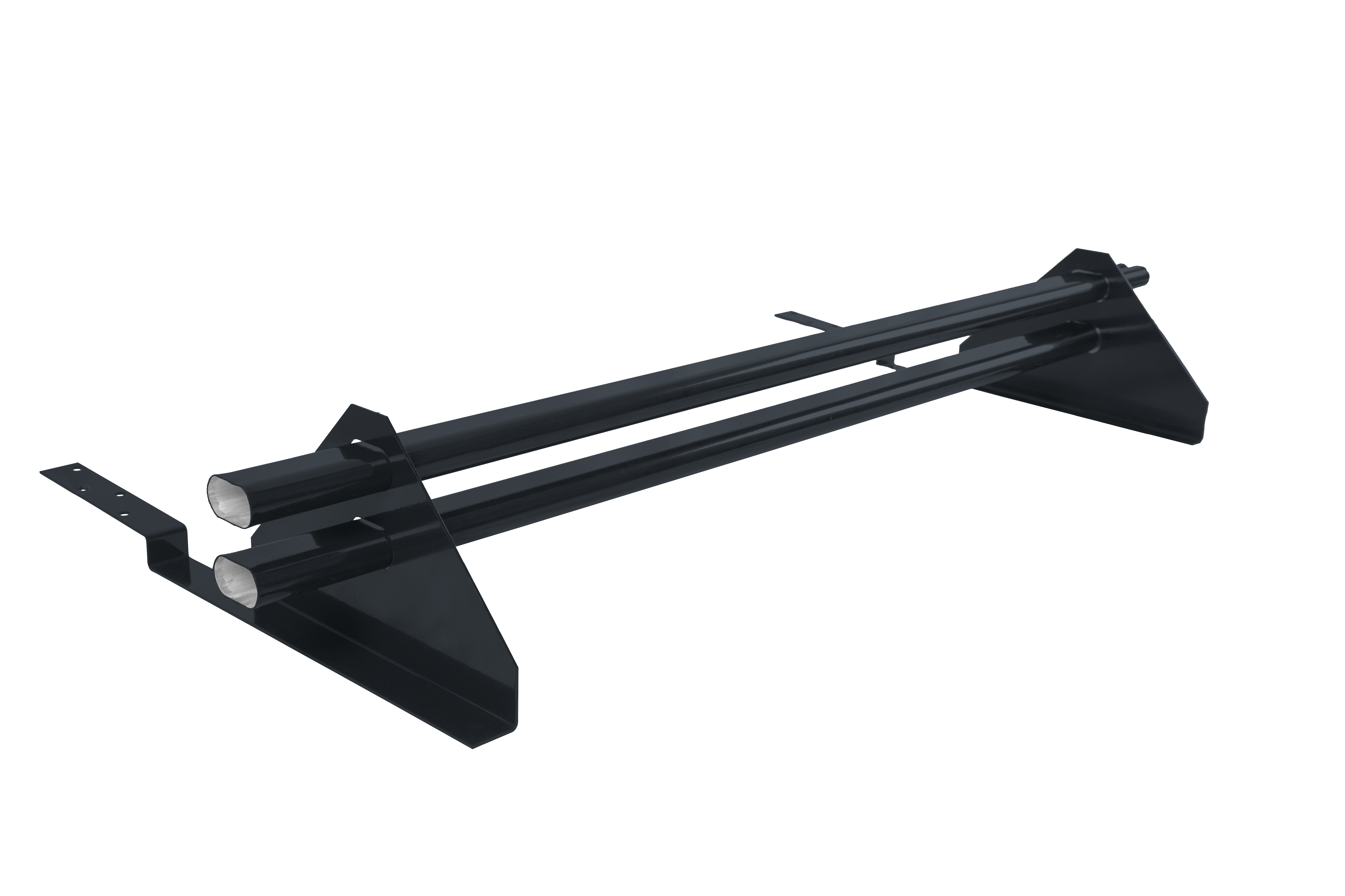 Снегозадержатель трубчатый для композитной черепицы Roman RAL 7024 (1м)