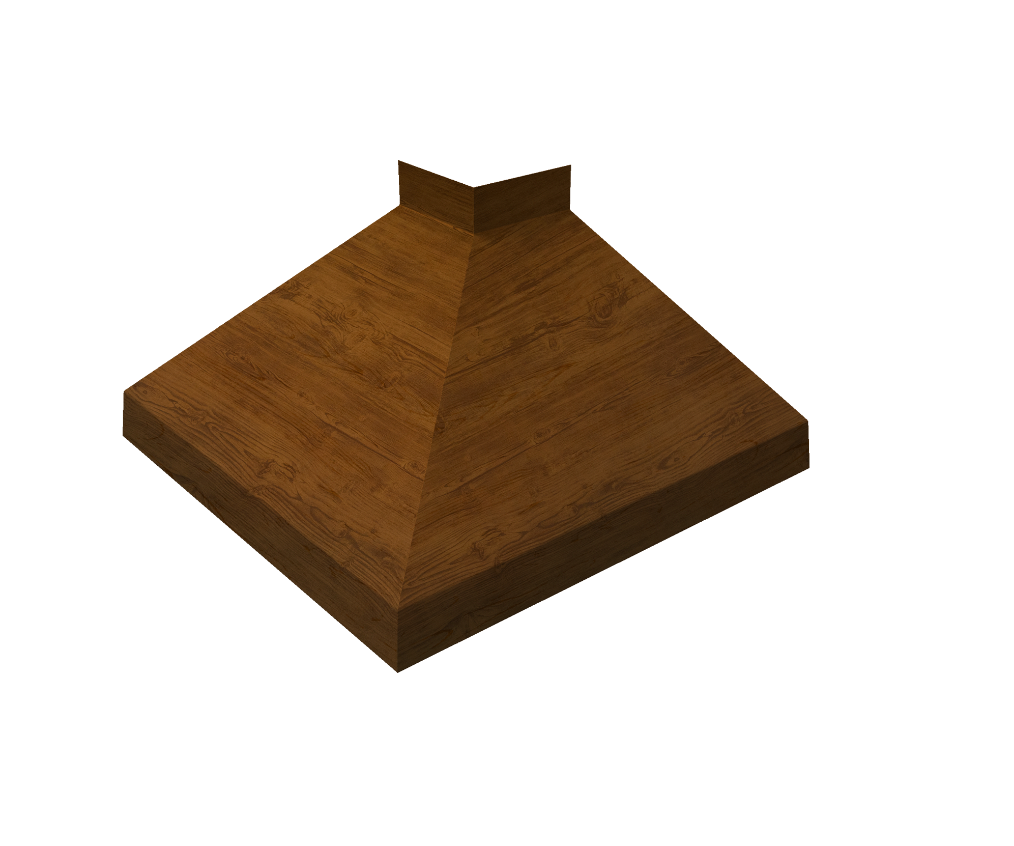 Угол отлива внешний 250 0,45 Print-Double Elite с пленкой Golden Wood