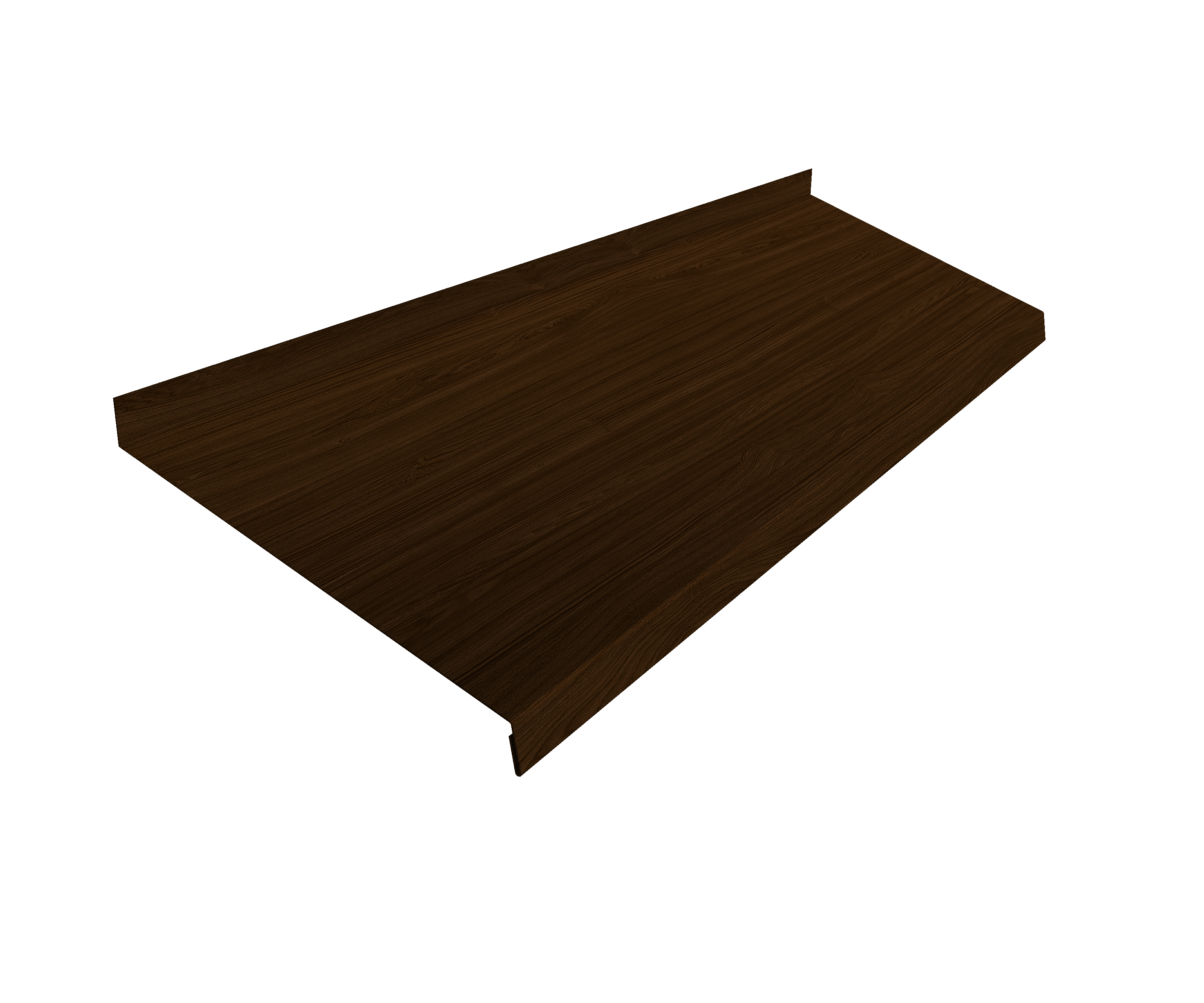 Отлив простой 250 0,45 Print Elite Choco Wood TwinColor (3м)