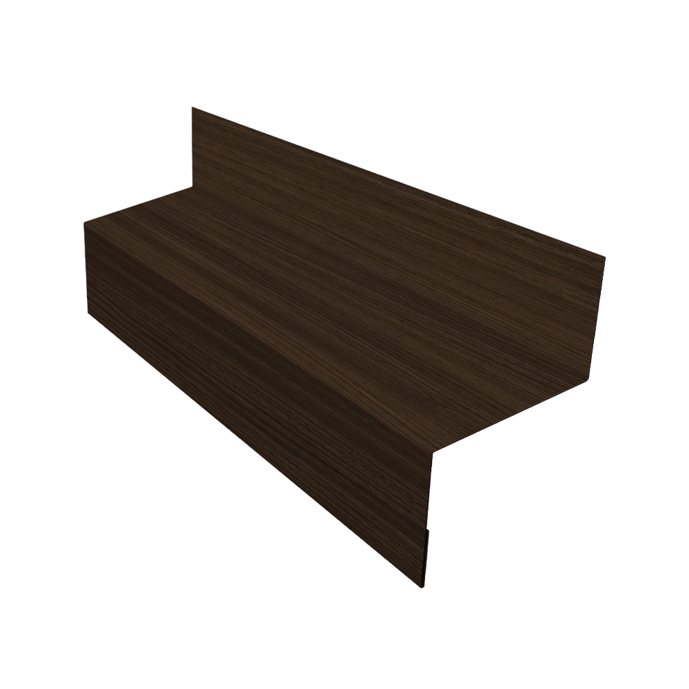 Отлив межэтажный 45 0,45 Print Elite Coffee Wood TwinColor (3м)