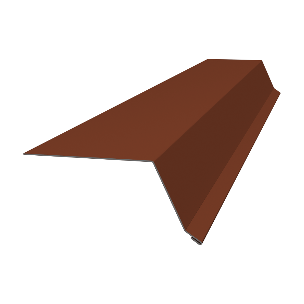 Планка капельник 100х55 0,5 Velur X RAL 8004 терракота (3м)