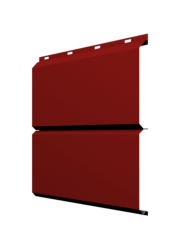 ЭкоБрус 0,345 0,5 Satin с пленкой RAL 3011 коричнево-красный