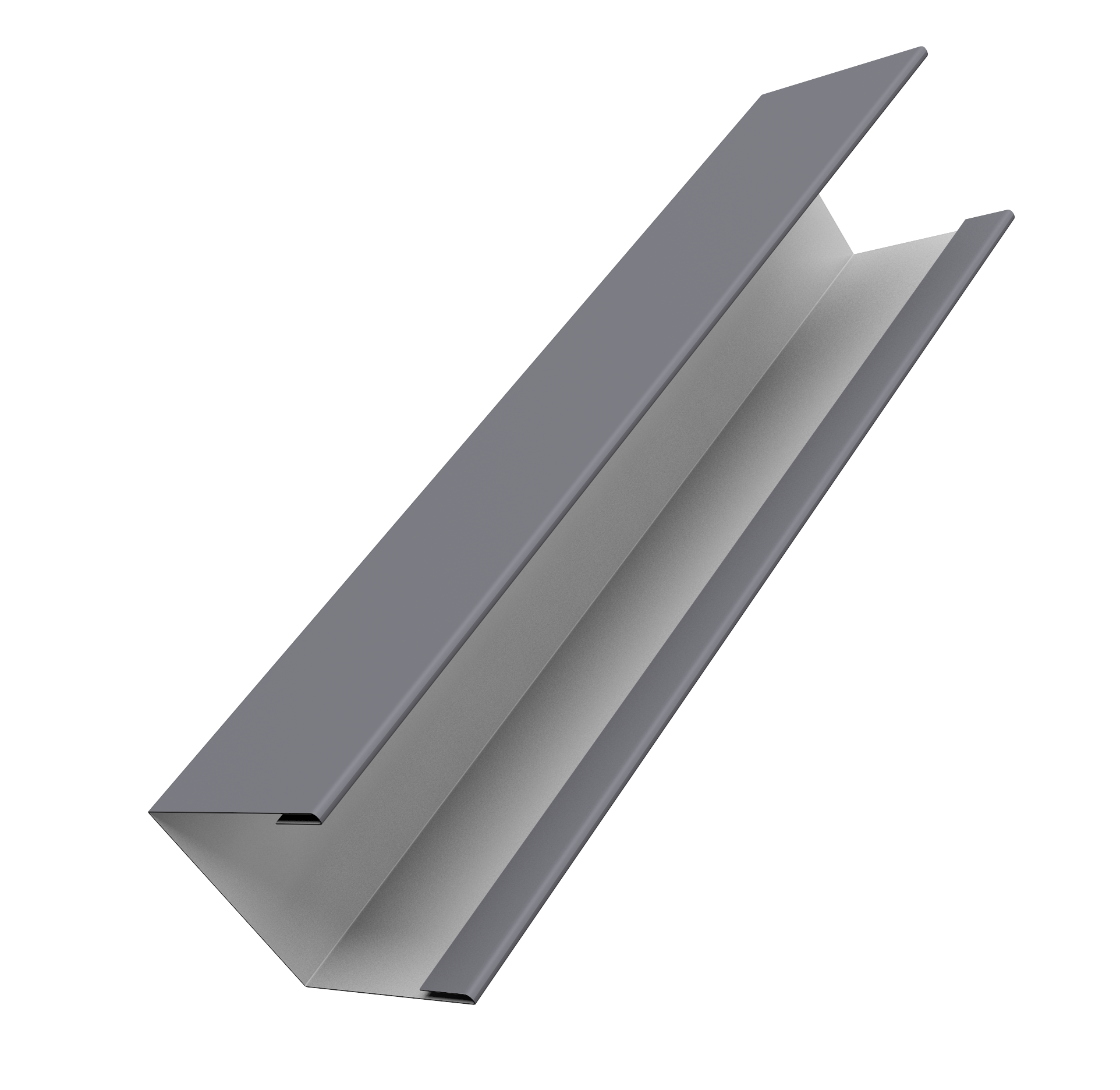 Крышка жалюзи Milan Slim 0,45 Drap TX RAL 7004 сигнальный серый (2,5м)