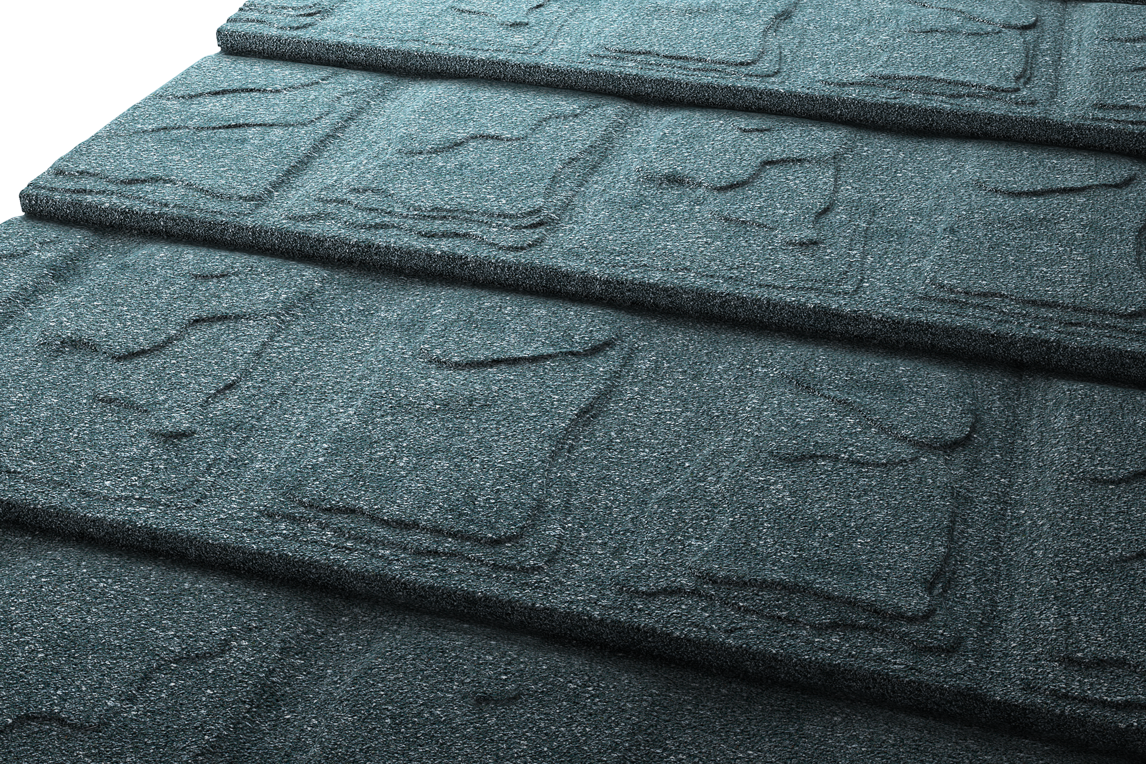 Лист композитной черепицы Gerard Slate dark silver