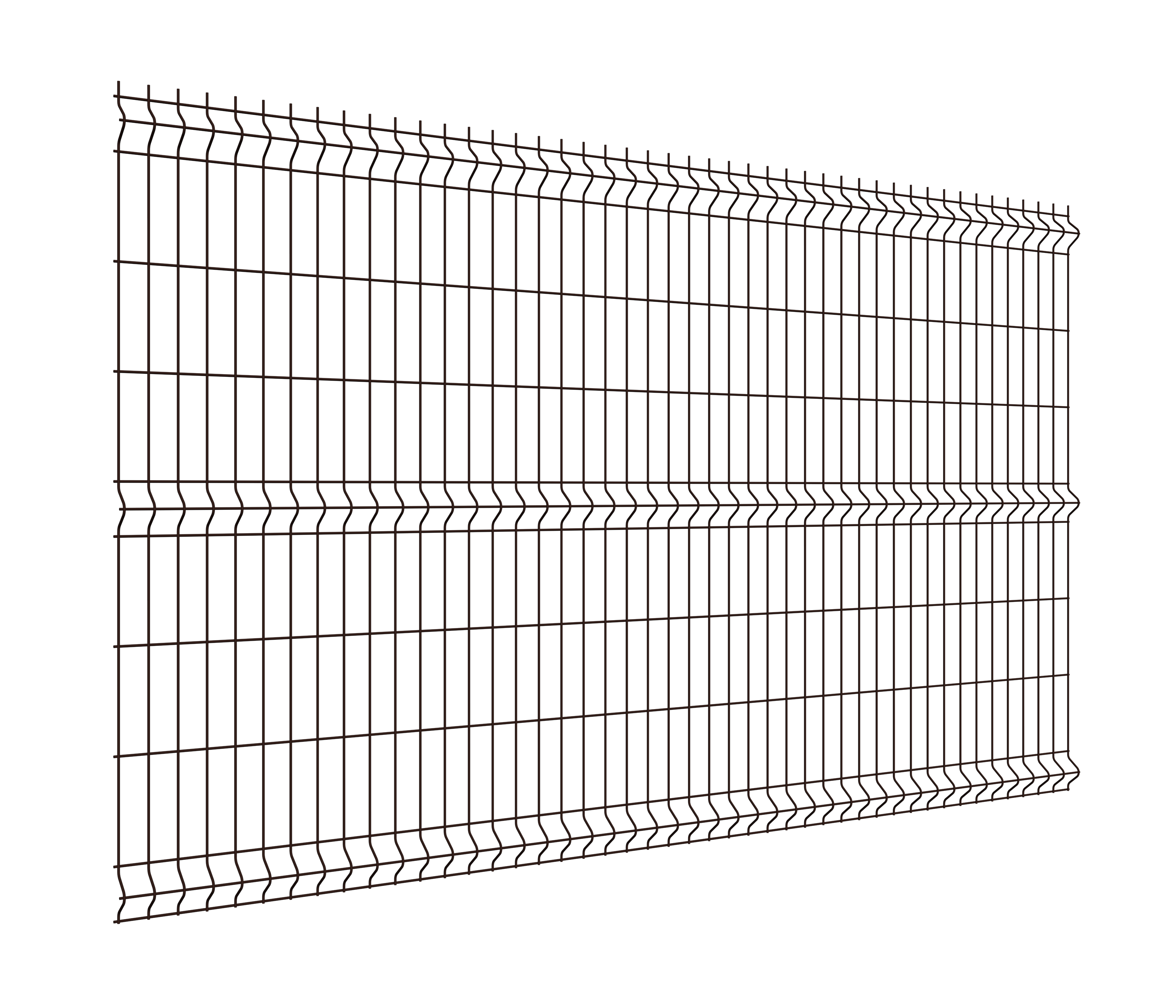 Панель Medium 1,53х2,5 RAL 8017 GL