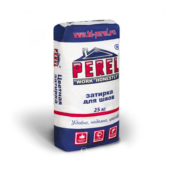 Декоративная затирка швов Perel 50/коричневый