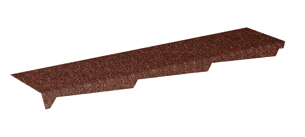 Примыкание резное левое Gerard 1,2м (сталь), цвет 161