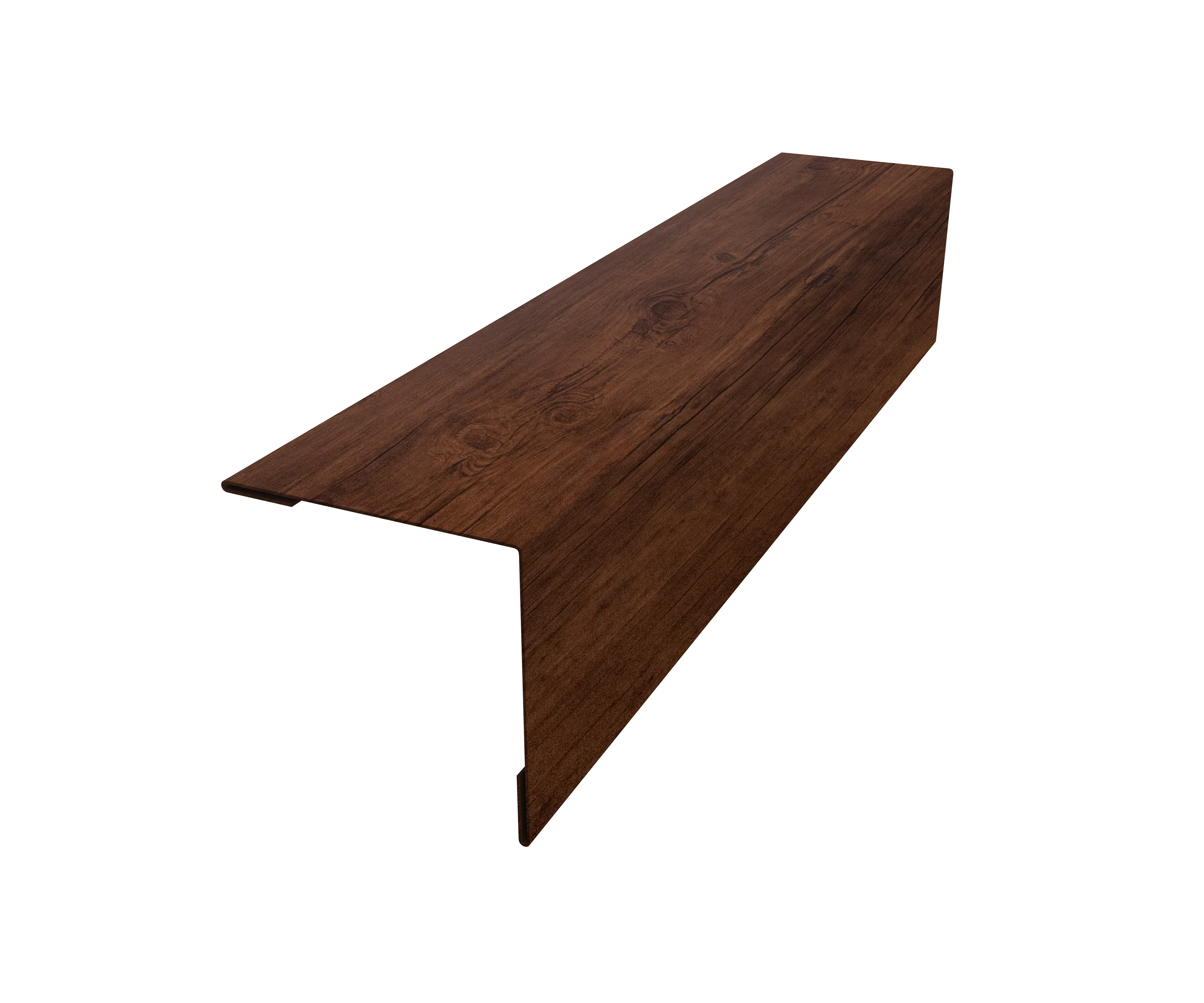 Планка завершающая 50х50 жалюзи Milan 0,45 Print Premium Cherry Wood Fresh TwinColor (3м)