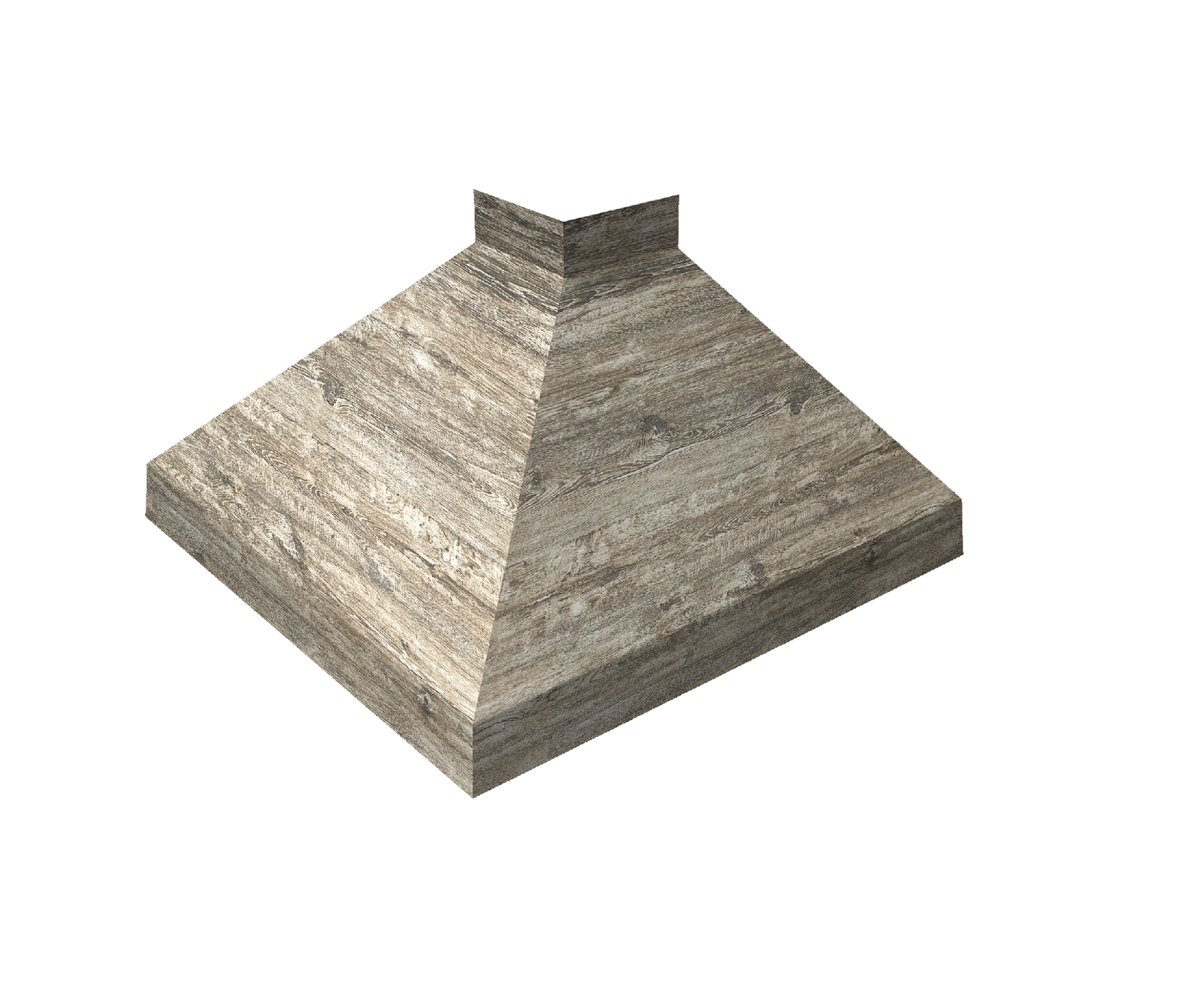 Угол отлива внешний 100 0,45 Print Elite с пленкой Nordic Wood TwinColor