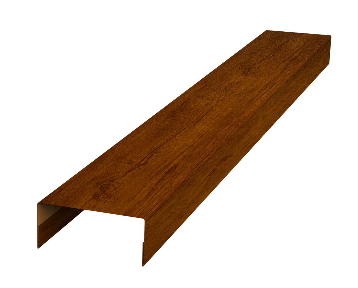 Крышка 45х20 жалюзи Texas 0,45 Print Premium Golden Wood Intense FTC (2м)