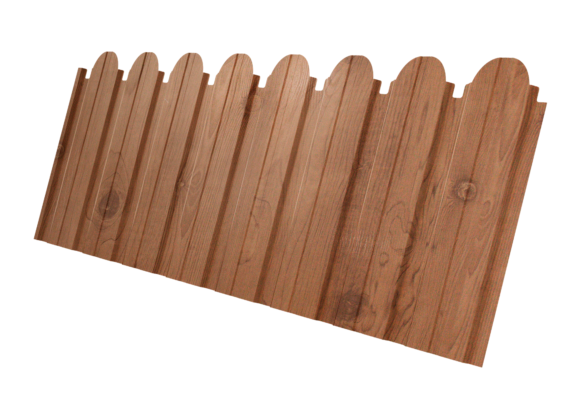Профнастил C10B фигурный 0,45 Print Premium Pine Wood Fresh