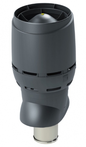 Выход вентиляционный Vilpe Flow XL 160/ИЗ/700 серый