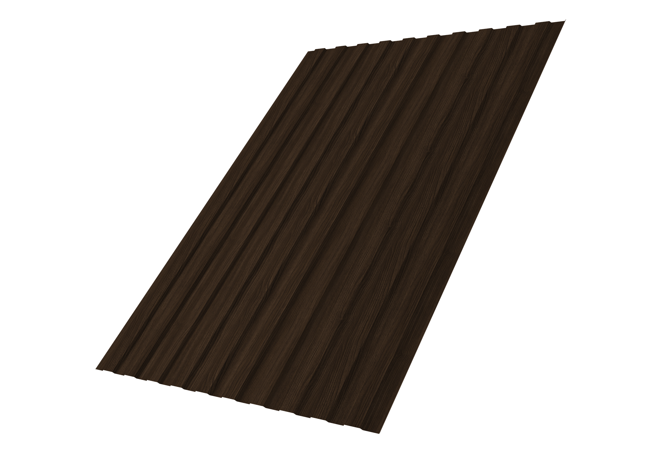 Профнастил С8B v03 0,45 Print Elite Coffee Wood TwinColor