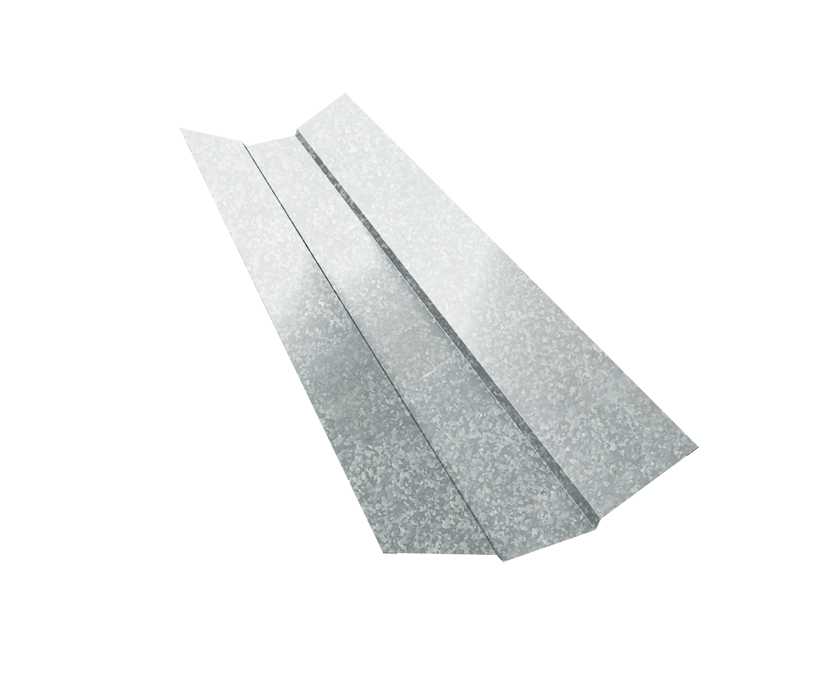 Планка ендовы верхней 95х80х95 0,7 Zn (3м)