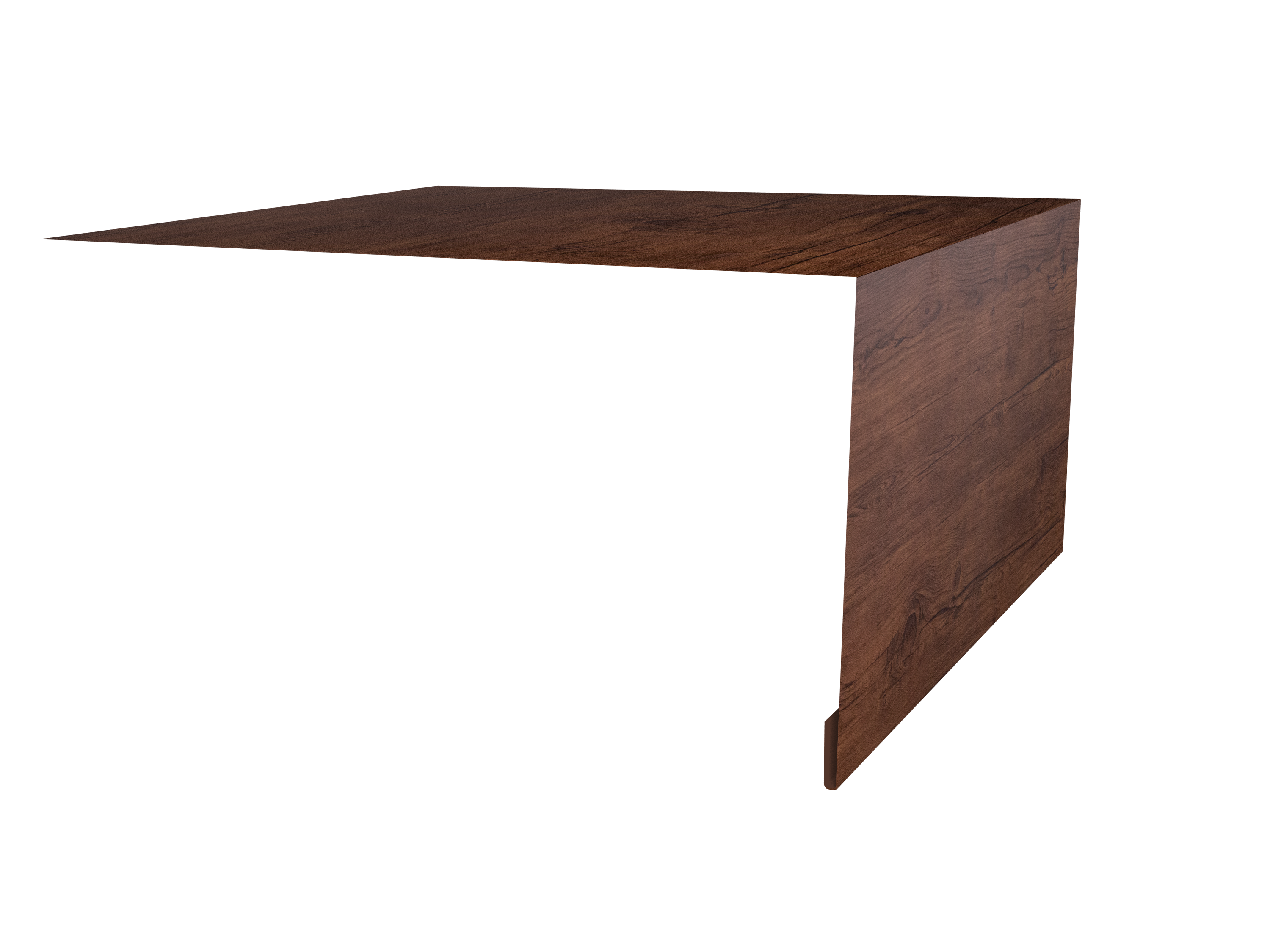 Планка околооконная простая 250х75 0,4 Print Premium Cherry Wood Fresh TwinColor (3м)