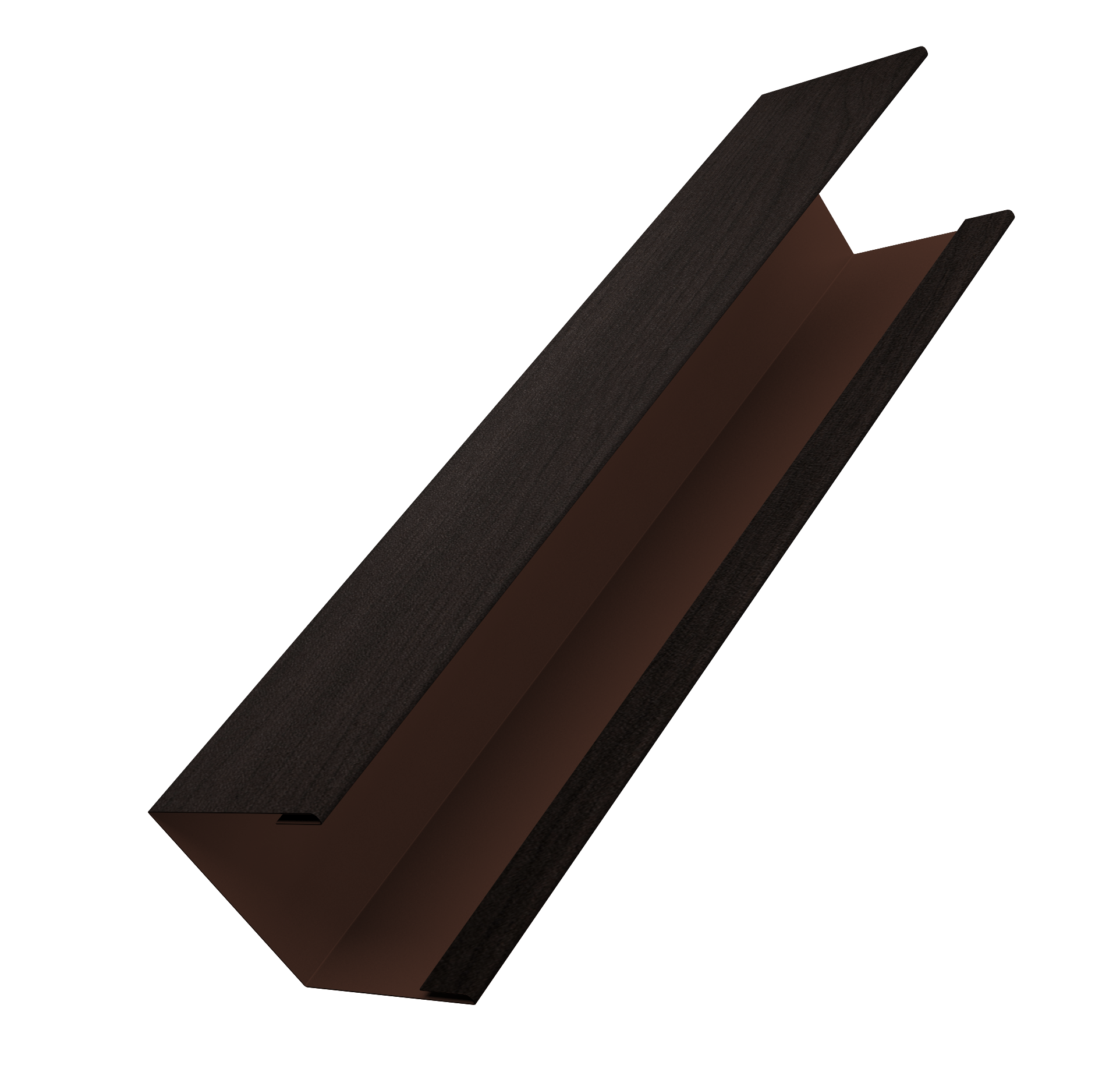 Крышка жалюзи Milan Slim 0,45 Print Elite Coffee Wood TwinColor (2м)