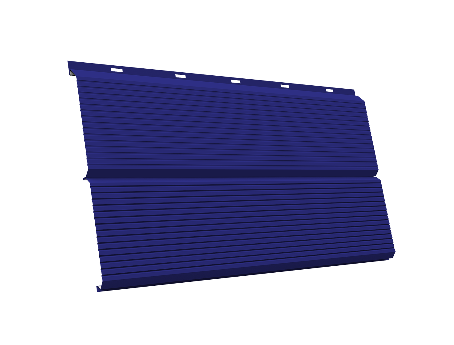 ЭкоБрус 0,345 Gofr 0,45 PE RAL 5002 ультрамариново-синий