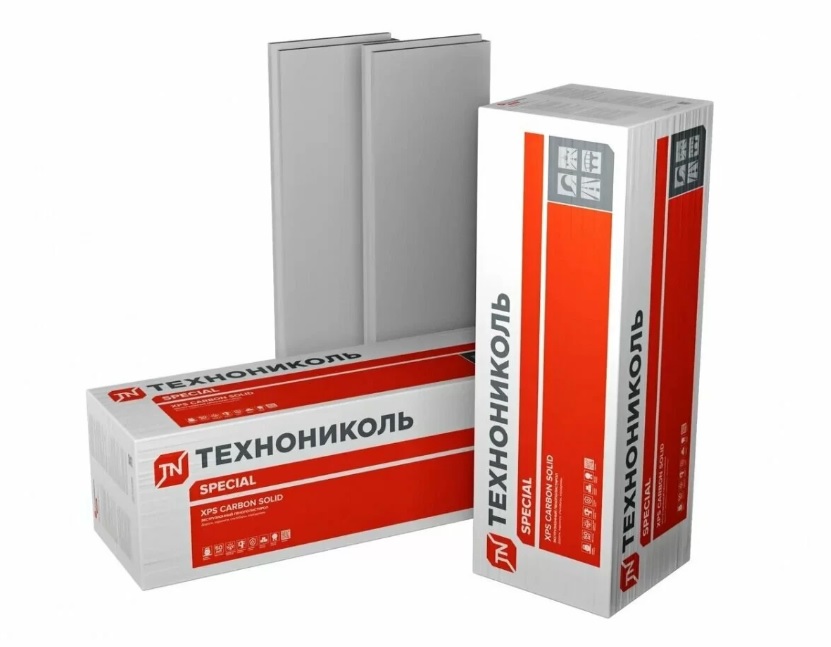 XPS ТехноНИКОЛЬ CARBON SOLID 500 2400х600х50-L "Тип А" (0,576 м3)