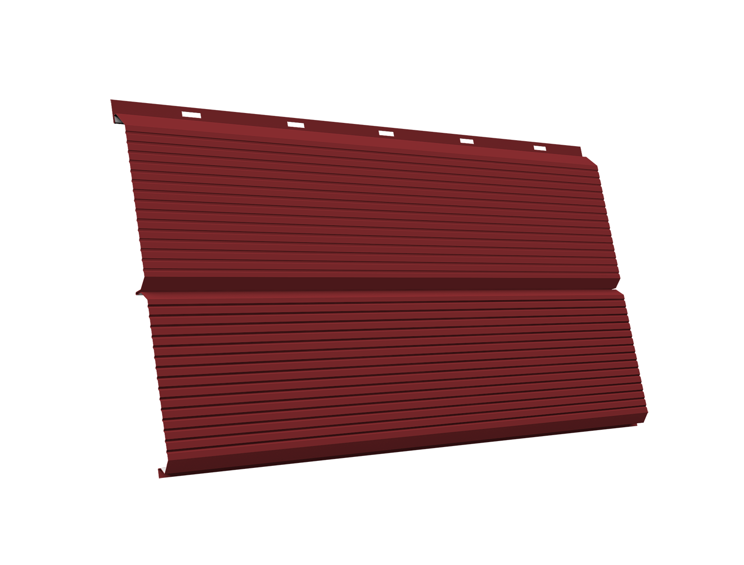 ЭкоБрус 0,345 Gofr Grand Line 0,5 Satin RAL 3011 коричнево-красный