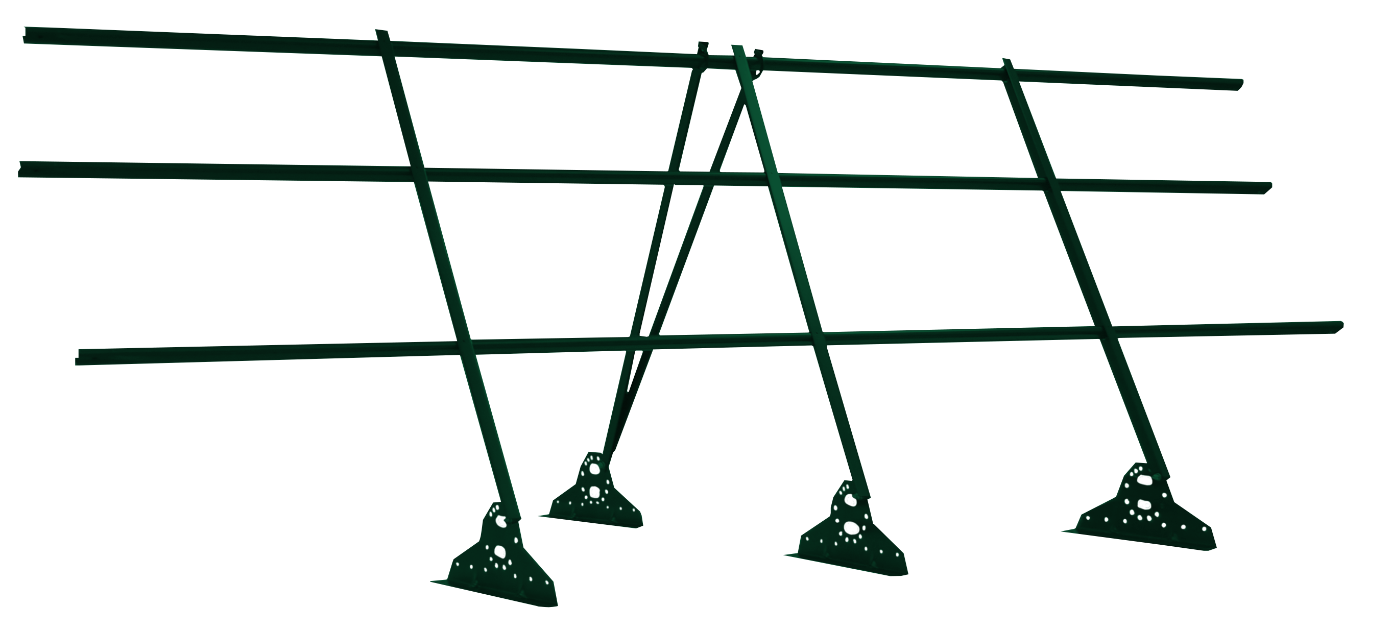 Ограждение кровельное на фальц Grand Line 1,2х3 RAL 6005