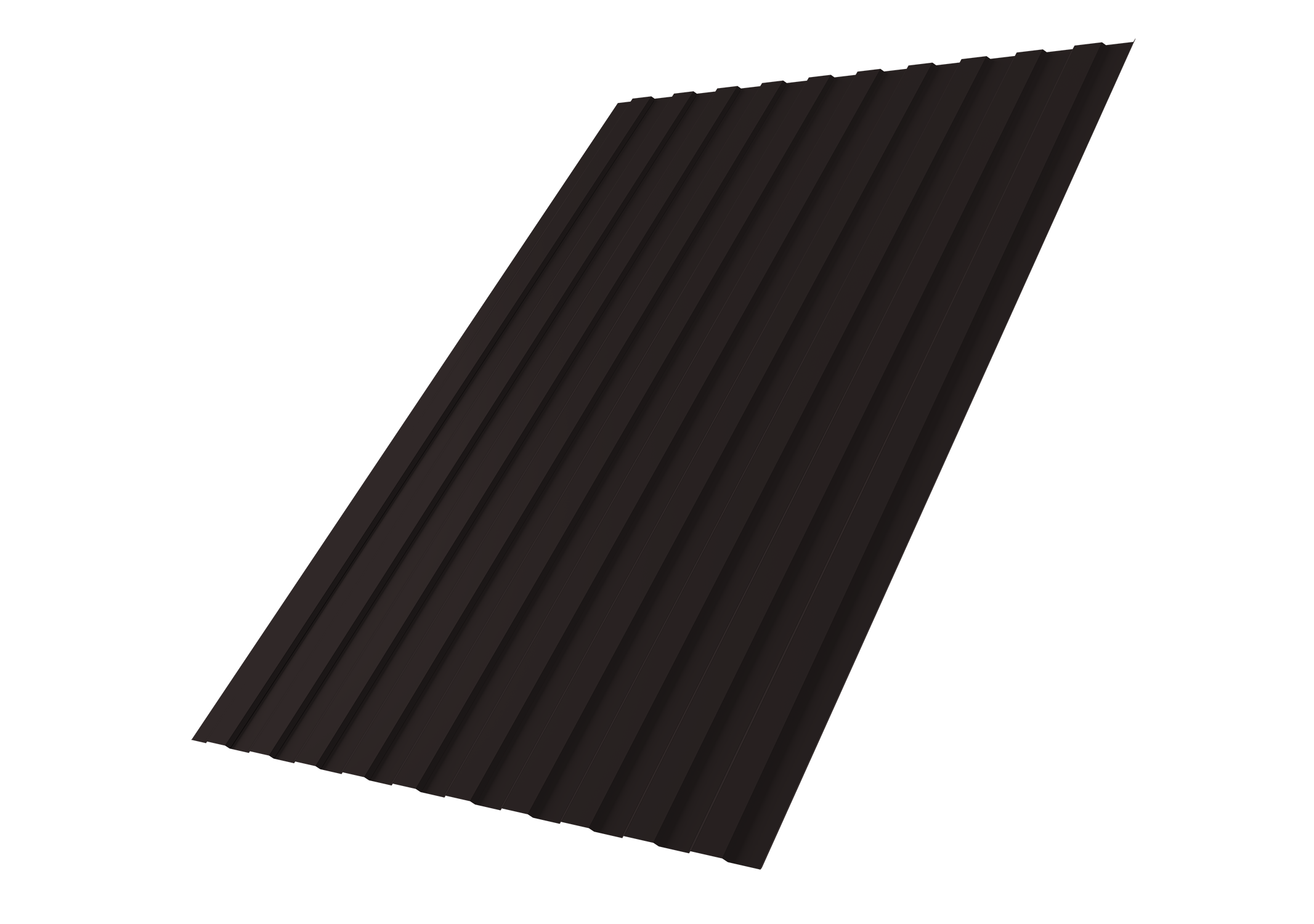 Профнастил С8B v02 0,45 Drap TR RAL 9005 черный