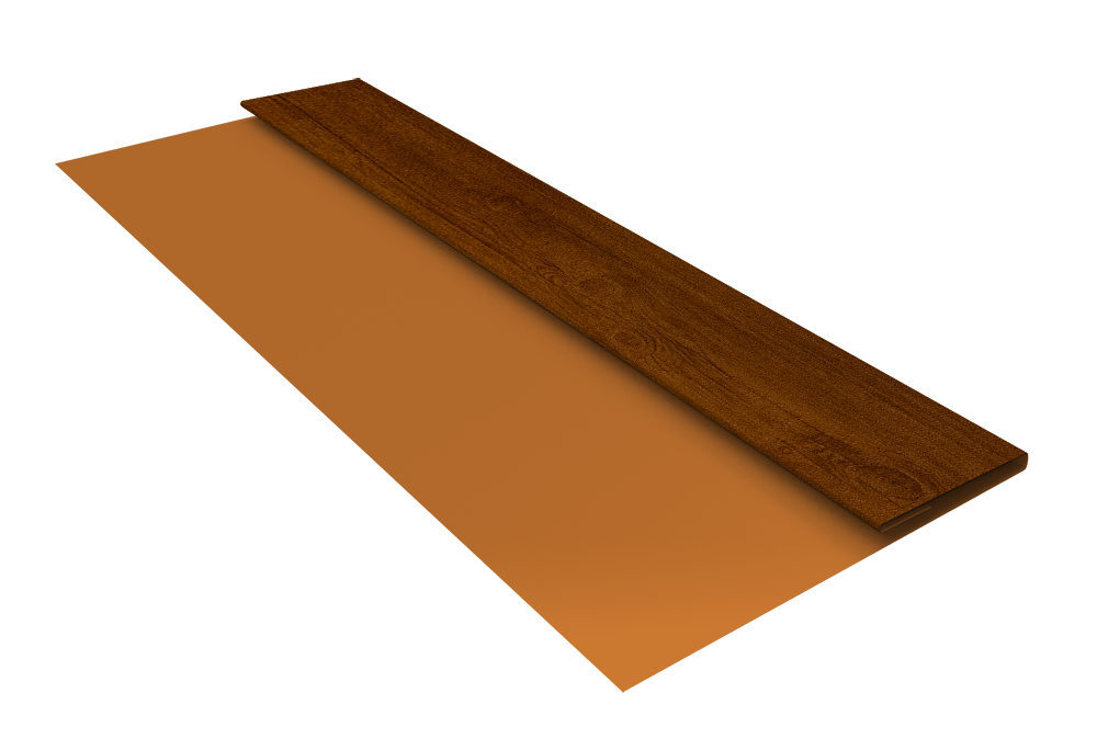 Планка стартовая Блок-Хаус new Grand Line 0,45 Print Premium Golden Wood Intense FTC (3м)