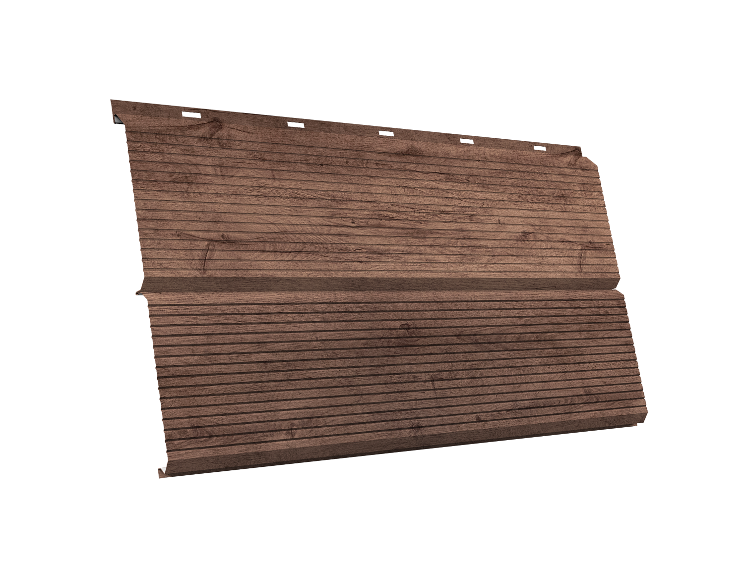 ЭкоБрус 0,345 Gofr 0,45 Print Premium Almond Wood Fresh