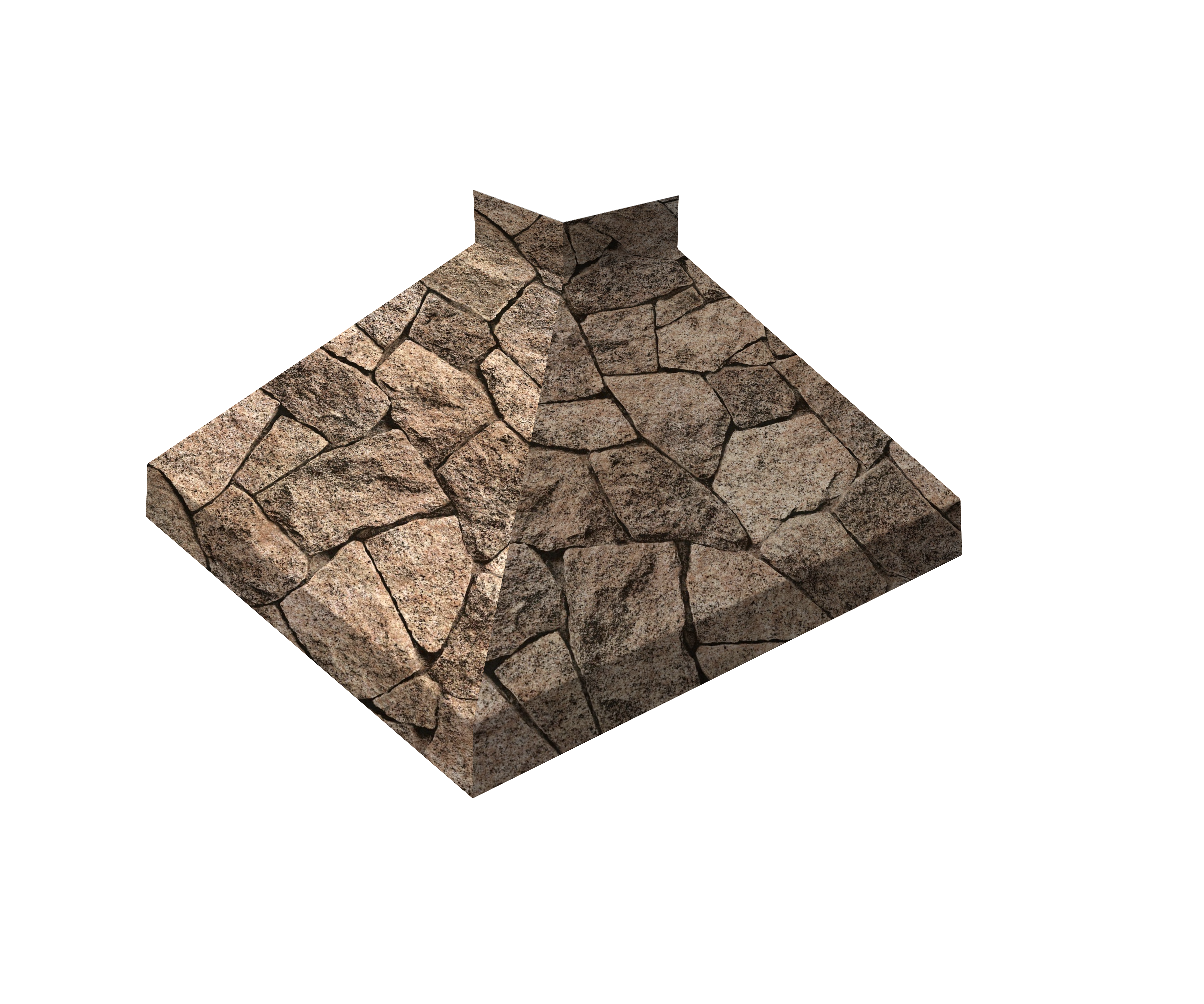 Угол отлива внешний 250 0,45 Print Elite с пленкой King Stone TwinColor