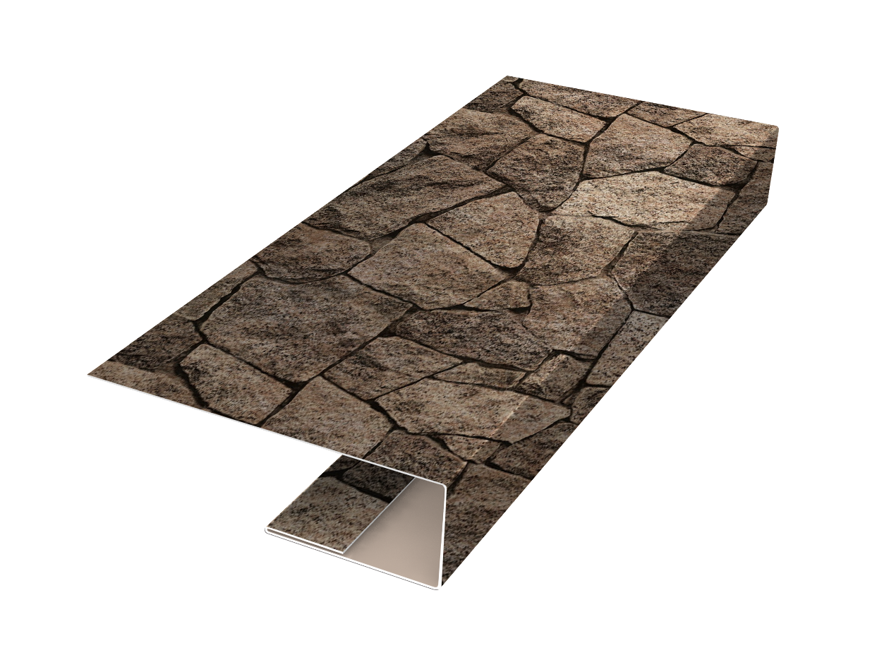 J-Профиль 12мм 0,45 Print Elite King Stone TwinColor (3м)