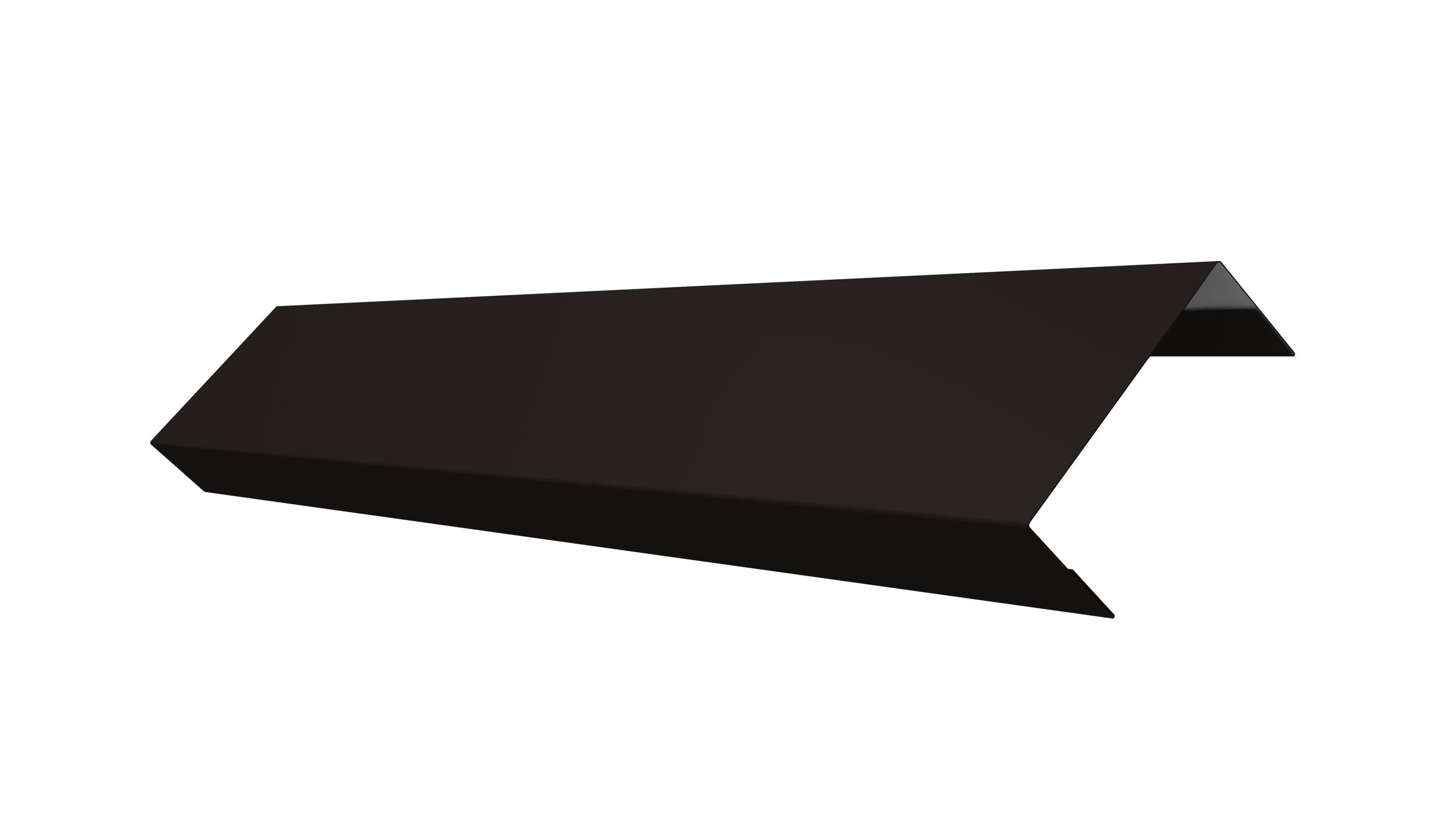 Ламель обратная 50 забора жалюзи Texas 0,45 Drap TX RAL 9005 черный