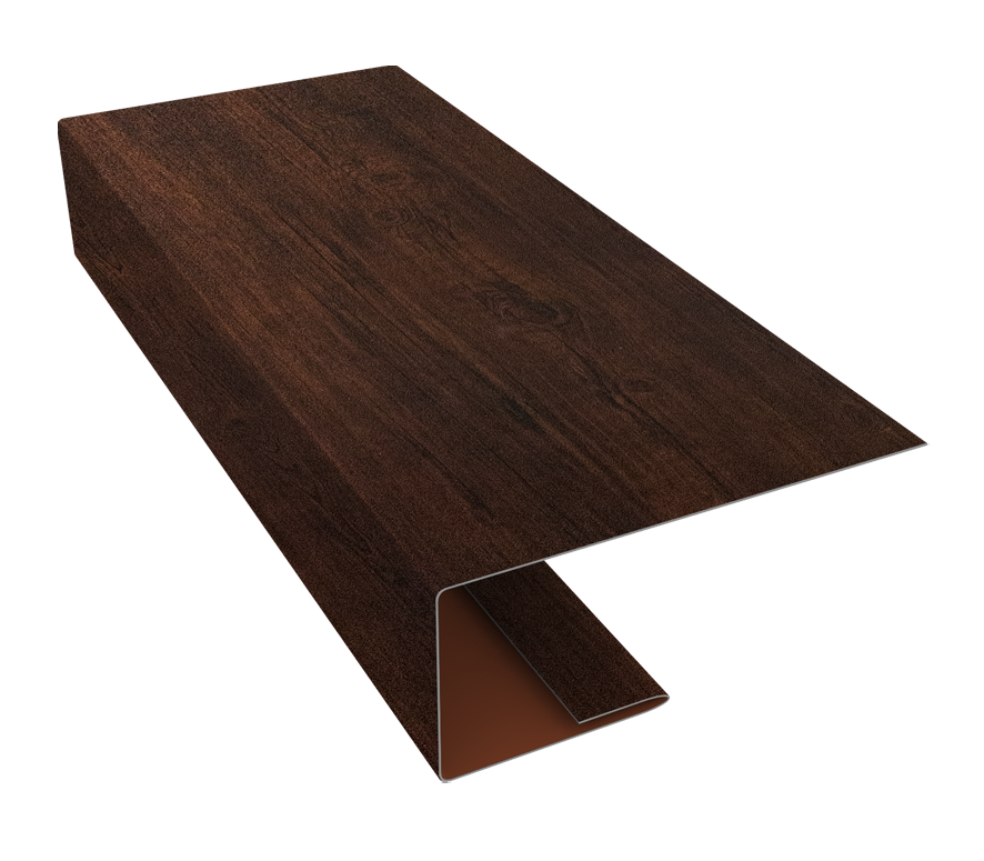 J-Профиль 18мм 0,45 Print Premium Cherry Wood Dark FTC (2м)
