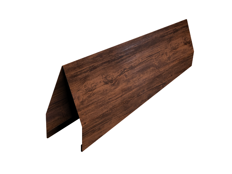 Ламель забора жалюзи Tokyo 0,45 Print-Double Elite Antique Wood