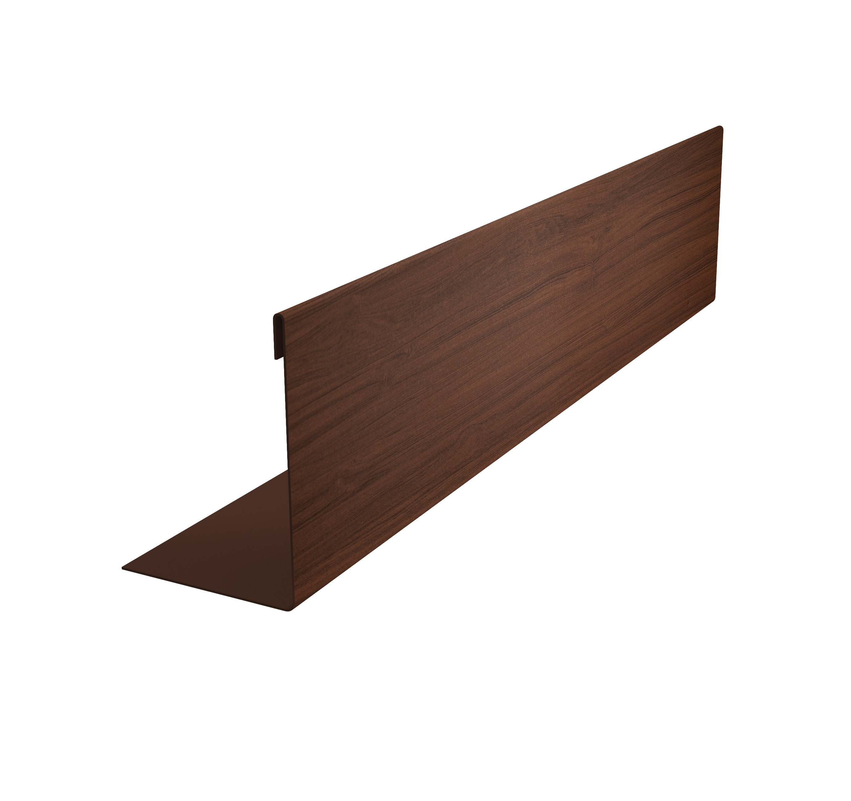 Нащельник 125 Texas 25х35 0,45 Print Elite Choco Wood TwinColor (L2,0)