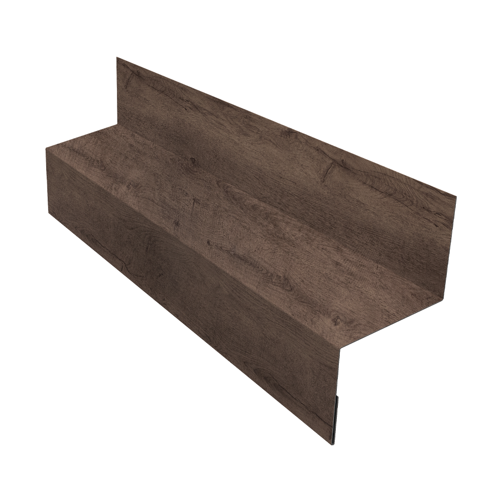 Отлив межэтажный 35 0,45 Print Premium Almond Wood Fresh (2м)