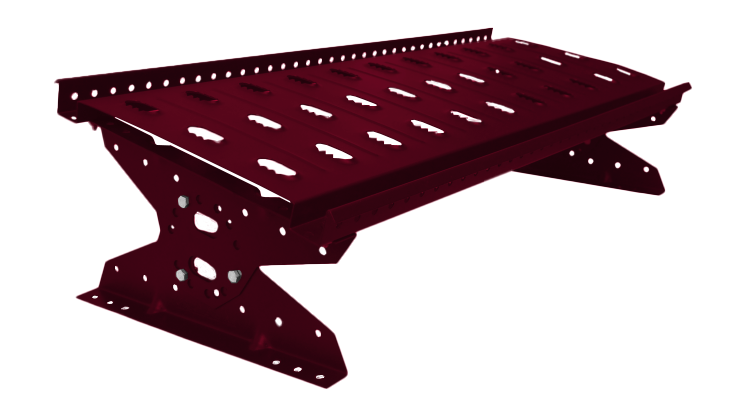 Мостик переходной Grand Line RAL 3003 1м