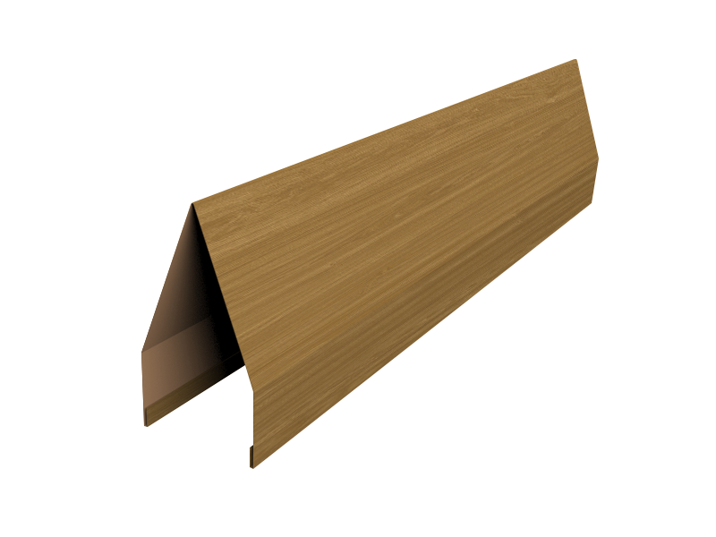 Ламель забора жалюзи Tokyo new 0,45 Print Elite с пленкой Honey Wood TwinColor