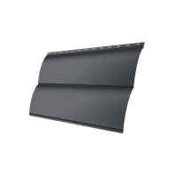 Блок-хаус new 0,5 Satin Matt с пленкой RAL 7024 мокрый асфальт