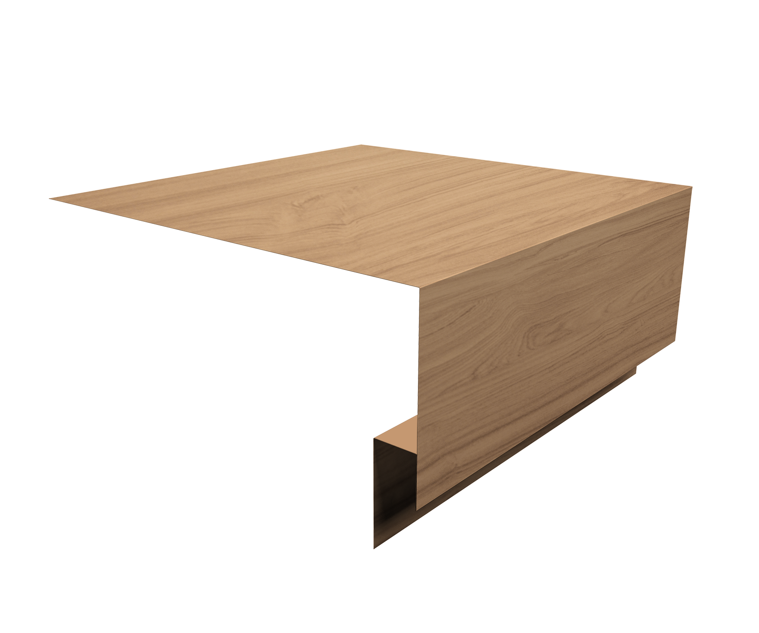 Планка околооконная сложная Экобрус Grand Line 200х75х25 0,45 Print Elite Honey Wood TwinColor (2м)