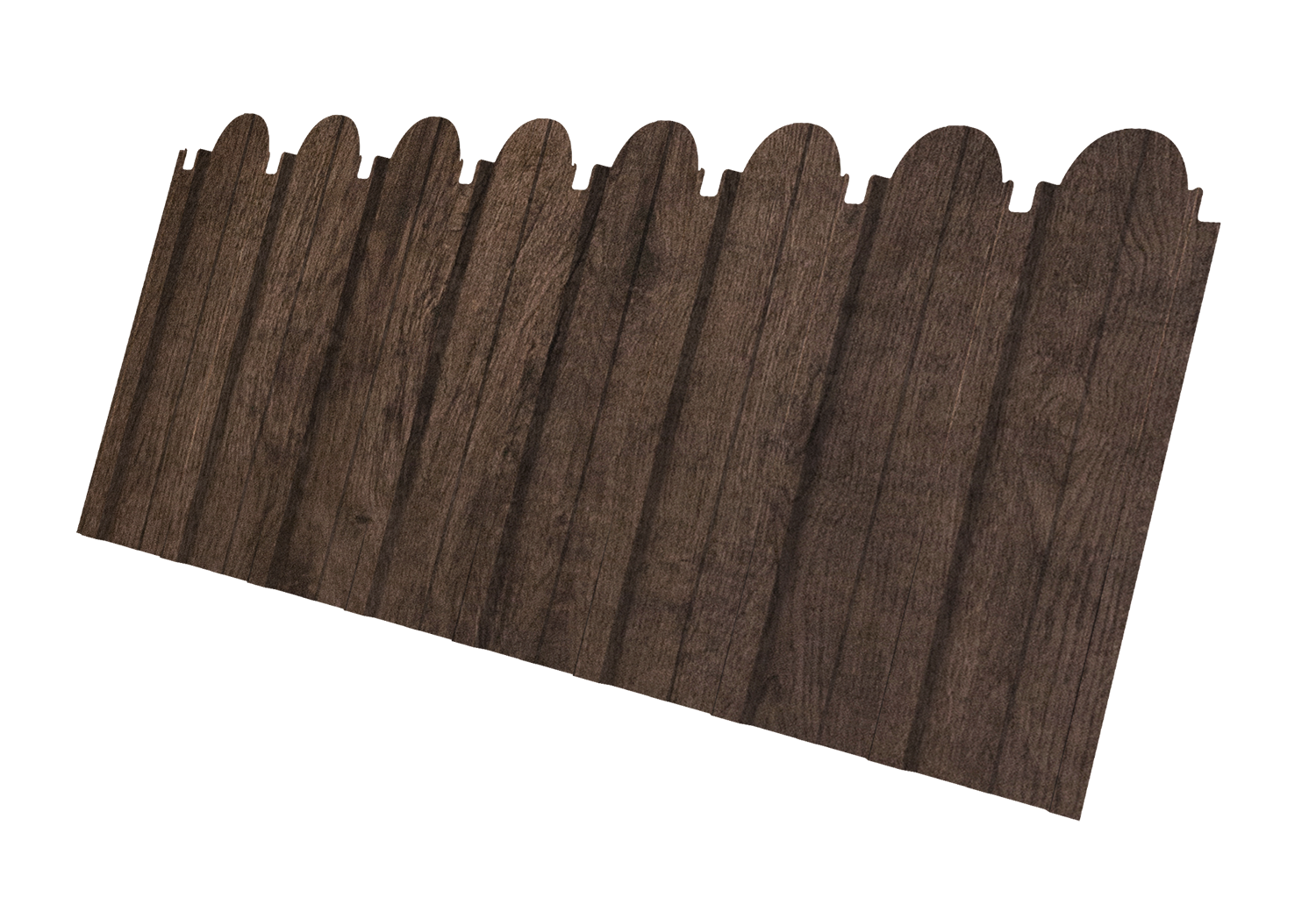 Профнастил C10A фигурный 0,45 Print Elite Antique Wood TwinColor