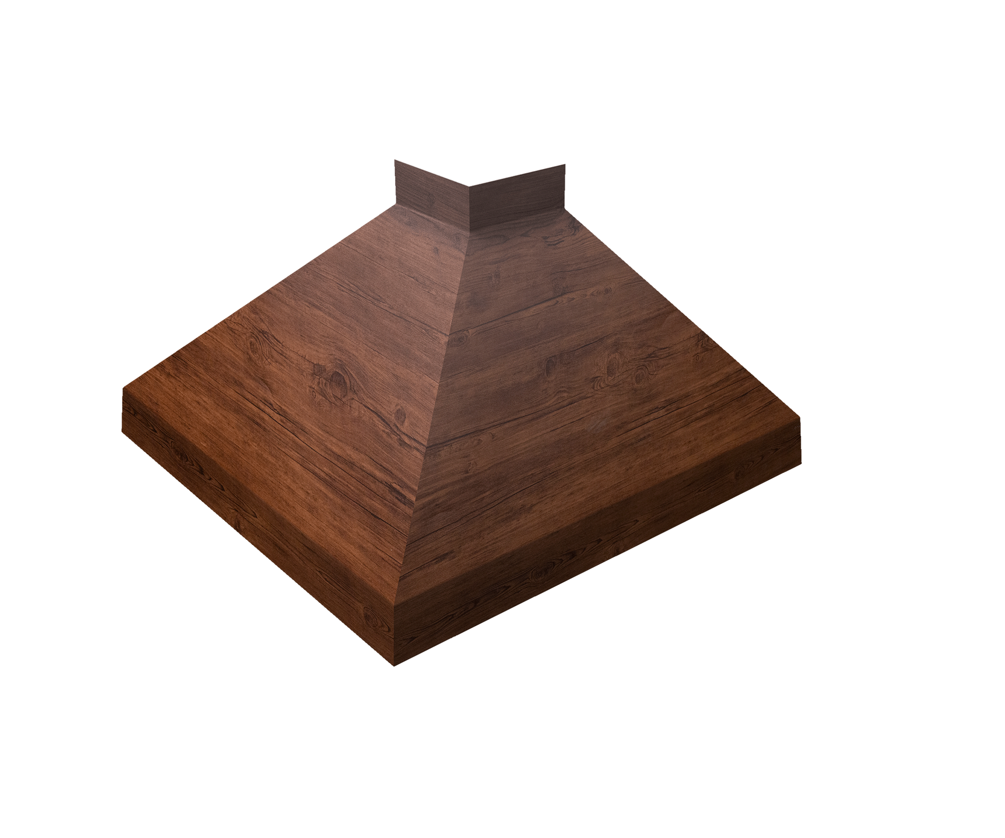 Угол отлива внешний 250 0,45 Print Elite с пленкой Cherry Wood TwinColor