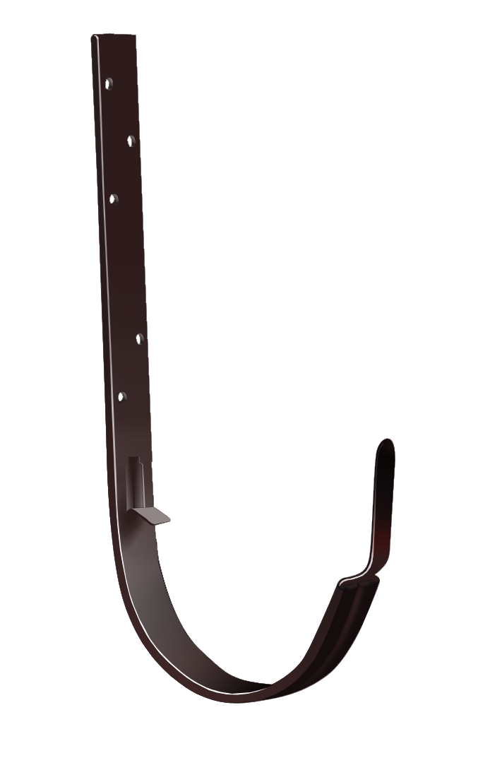 Крюк длинный GL PE 125 мм RAL 8017 шоколад